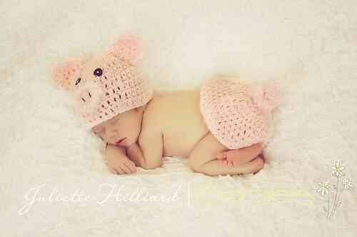 Piggy Hat And Rump Cover