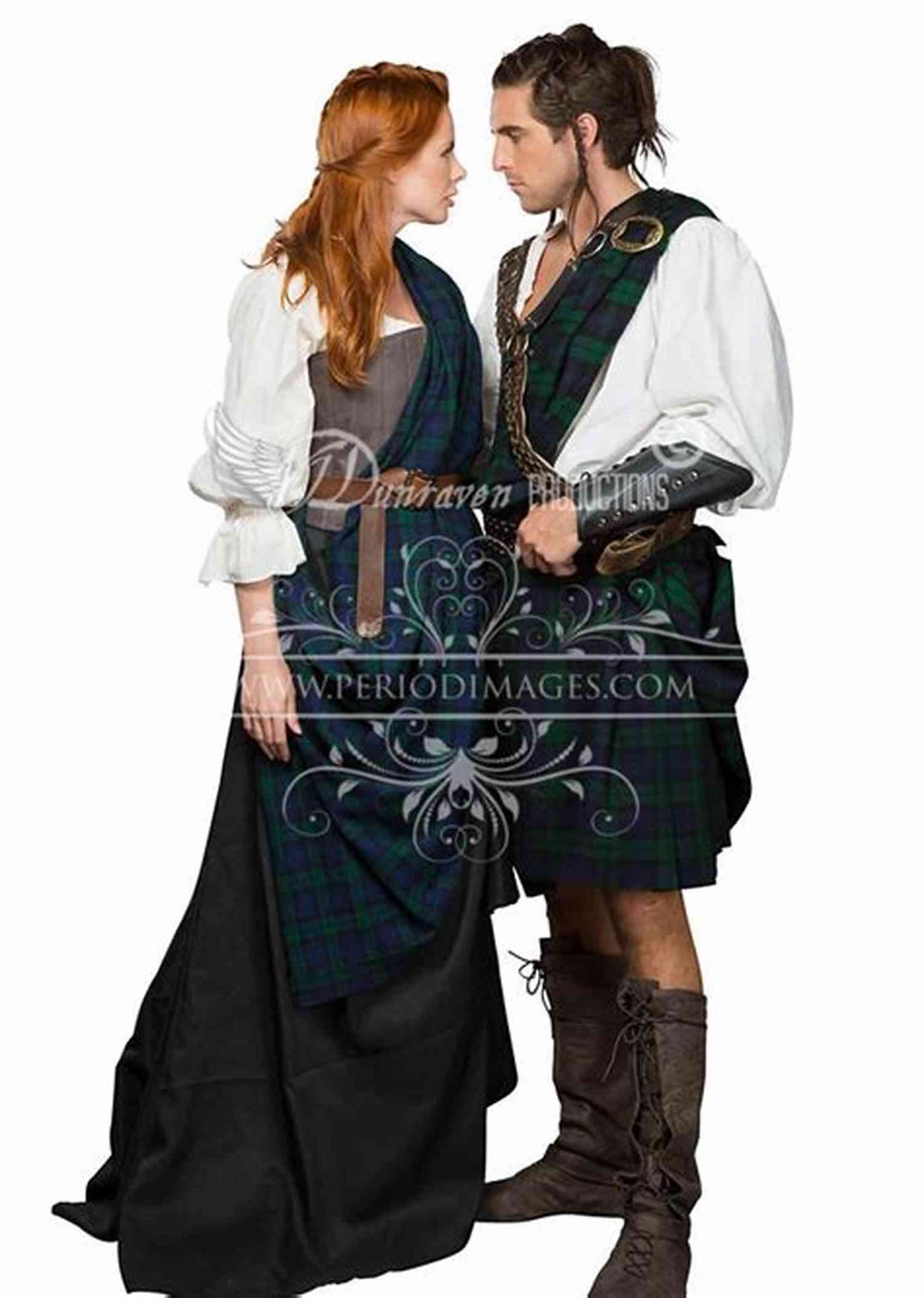 A Highlander Couple In A Passionate Embrace Amidst The Scottish Highlands Saga Of A Highland Avenger: Scottish Medieval Highlander Romance