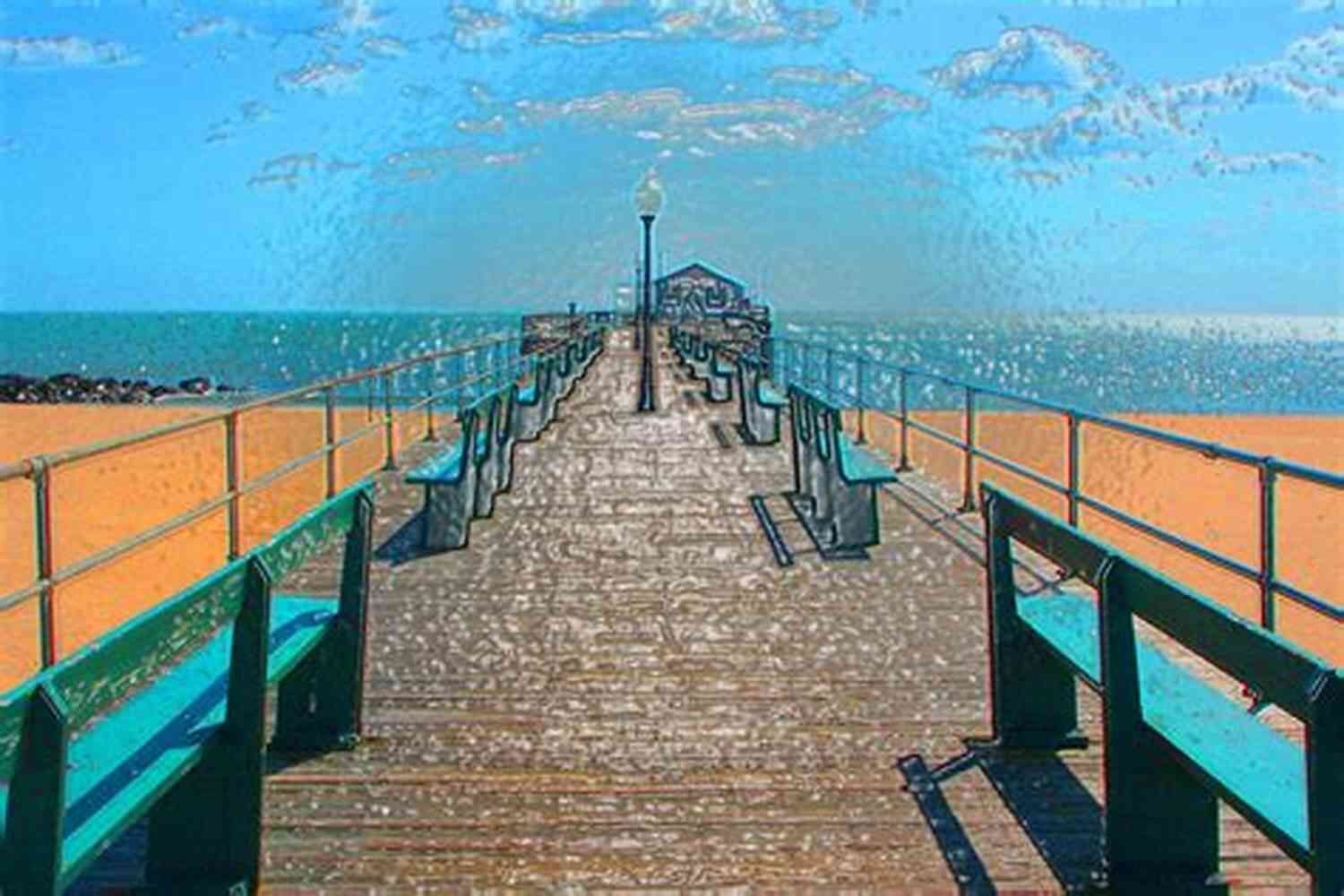 A Picturesque View Of Ocean Grove's Beach And Boardwalk Growing Up In Ocean Grove (Stories From Ocean Grove 1)