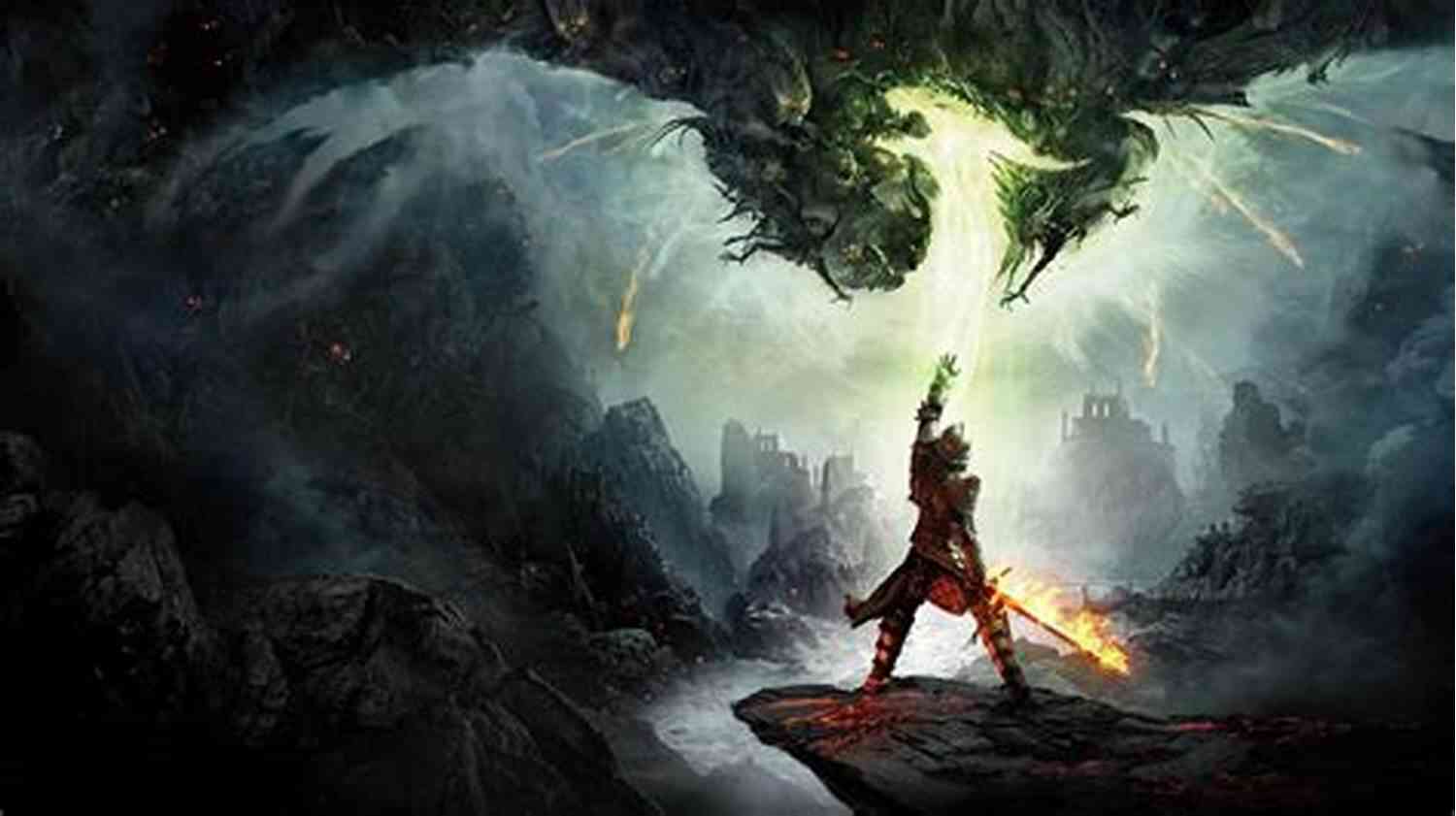 Artwork From Dragon Age: Blue Wraith Depicting Fenris And Vaea In An Epic Battle Dragon Age: Blue Wraith #3 Christina Weir