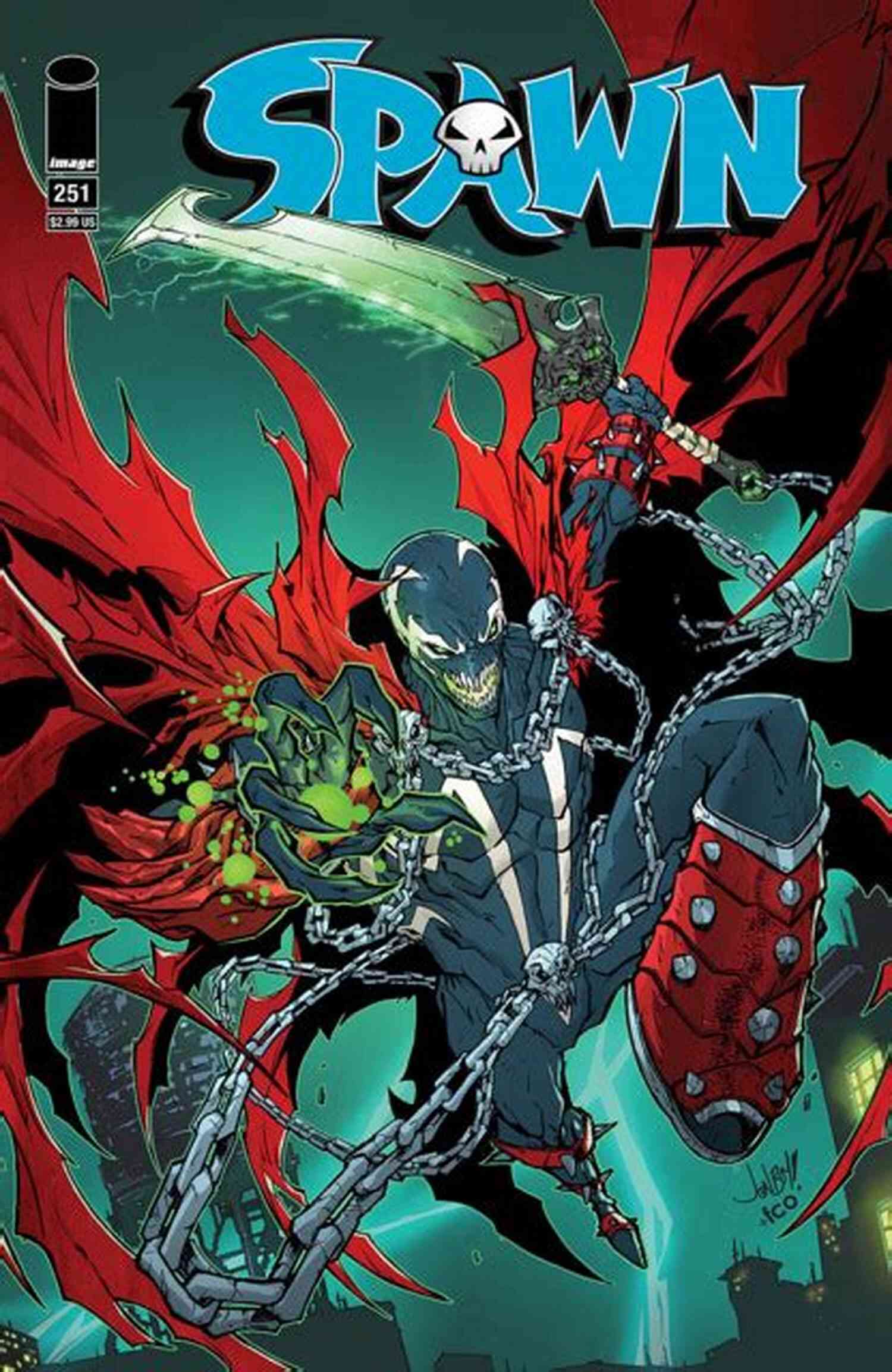Exquisite Artwork A Glimpse Of The Dark, Otherworldly Realm In Spawn 242 Spawn #242 ANDREA MIDDLETON