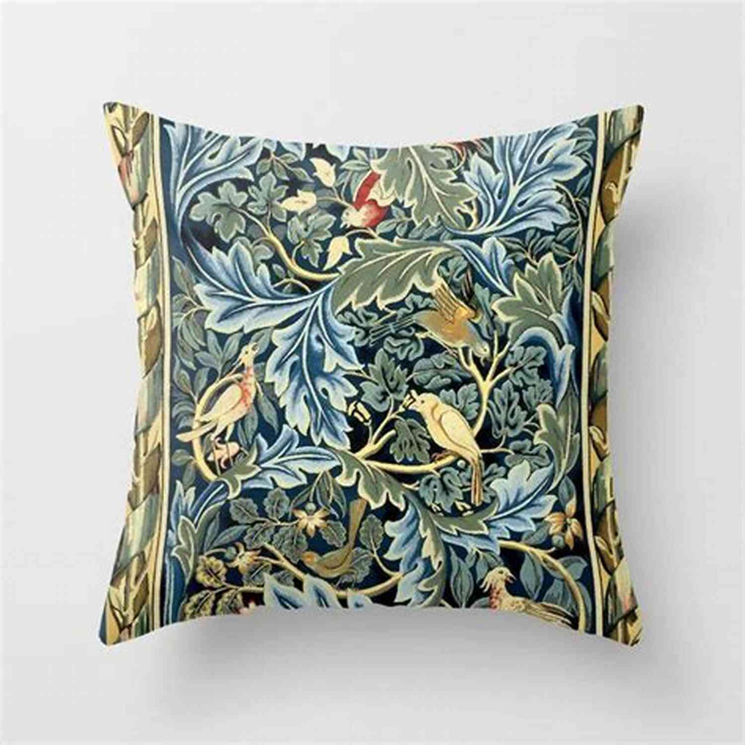 Illustration Of An Acanthus Pillow Acanthus Pillow: Illustrated Of Haiku And Senryu