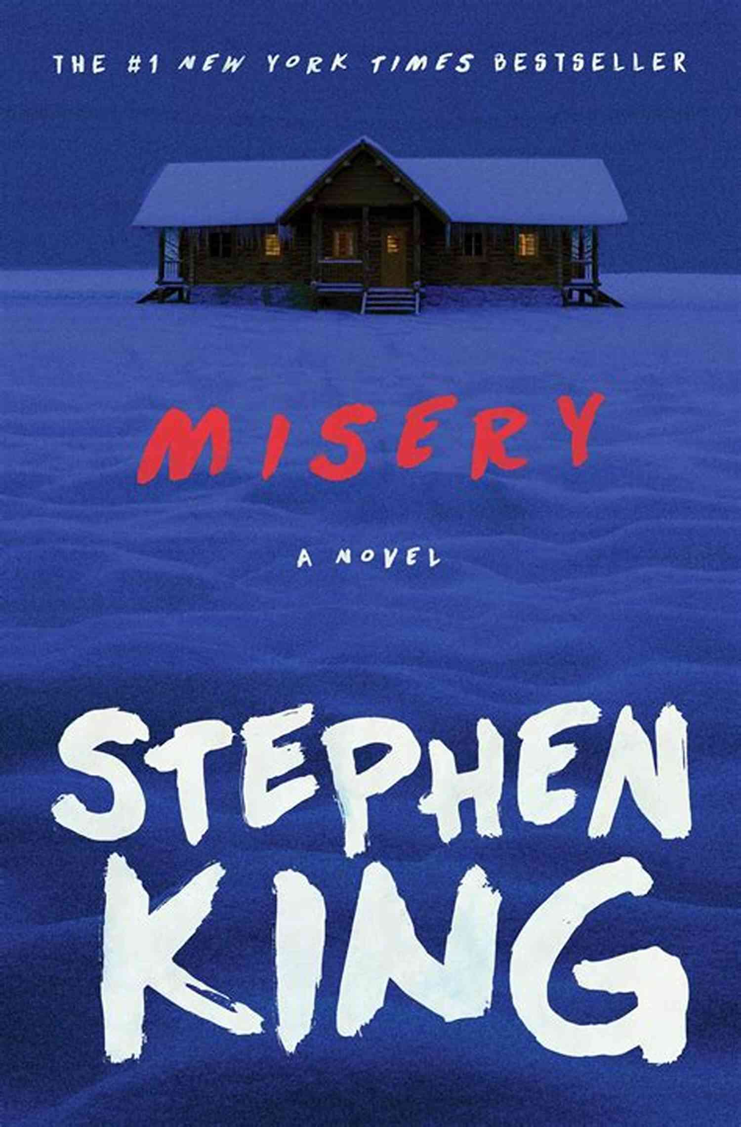 Misery Novel By Stephen King Book Cover Misery: A Novel Stephen King