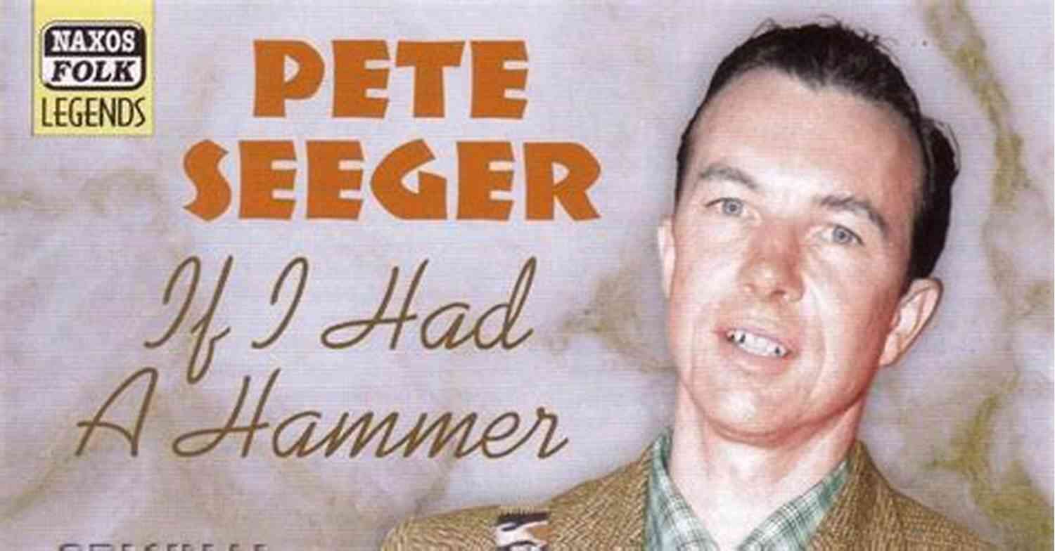 Pete Seeger If I Had A Hammer Fantastic Familiar Folk Songs: For Alto Saxophone Baritone Saxophone E Flat Horn Or Alto Clarinet