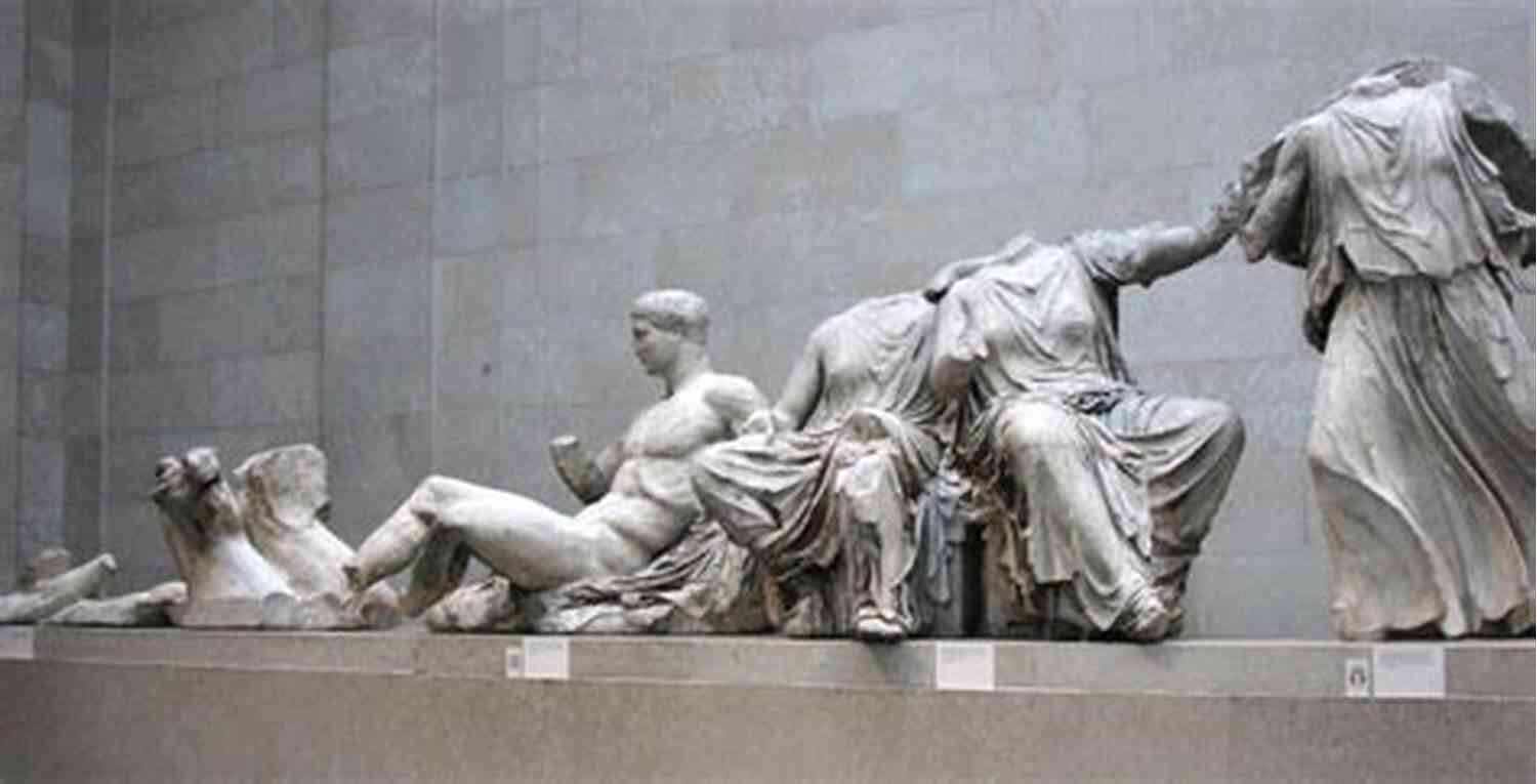 Sculptures From The Elgin Marbles Depicting Ancient Greek Mythology Six: Pieces Of The Past Vol 6