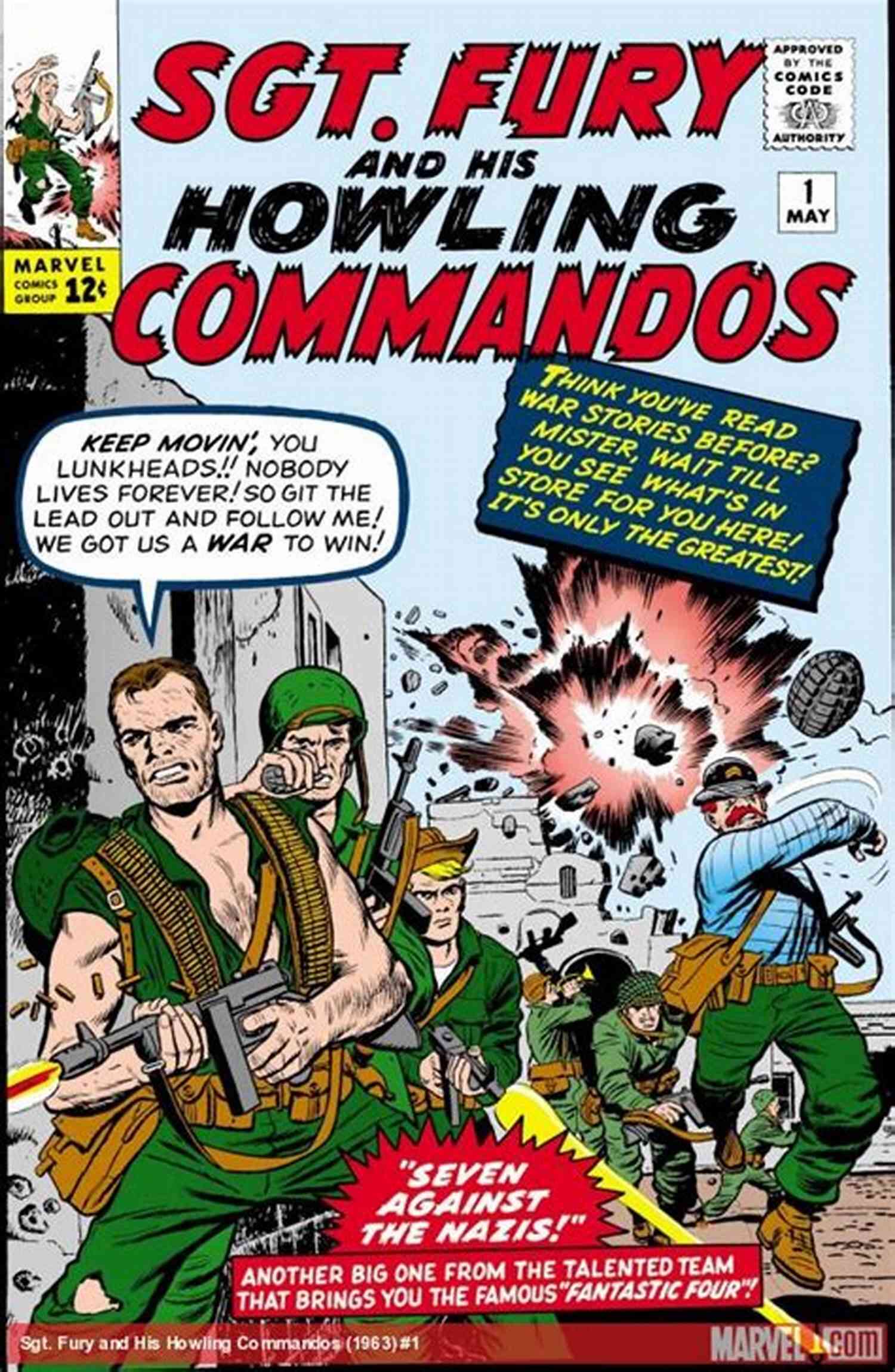 Sgt Fury And His Howling Commandos 1963 1974 33: Marvel's Iconic Team In Full Action Sgt Fury And His Howling Commandos (1963 1974) #33