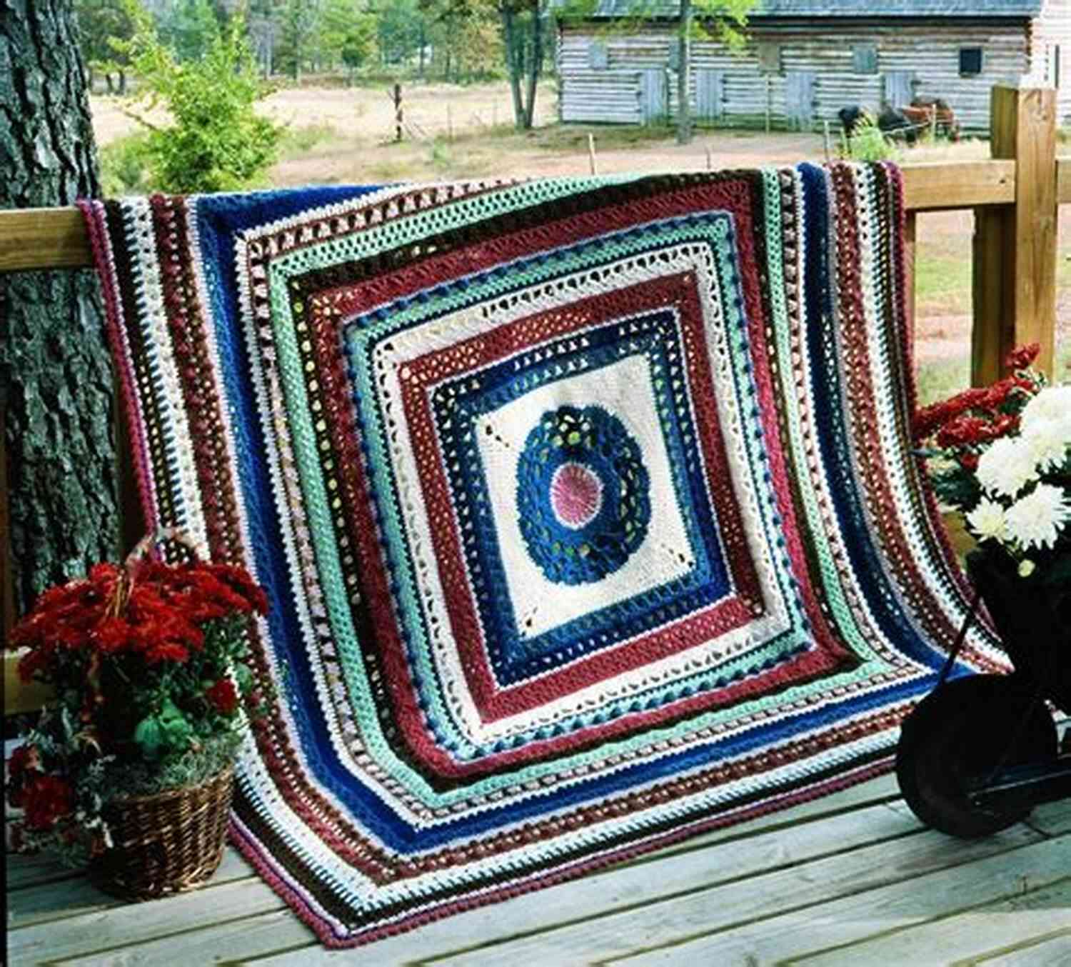 Stitch Sampler Afghan Pattern Bobbles And Lace Stitch Sampler Afghan Pattern: Bobbles And Lace Pattern