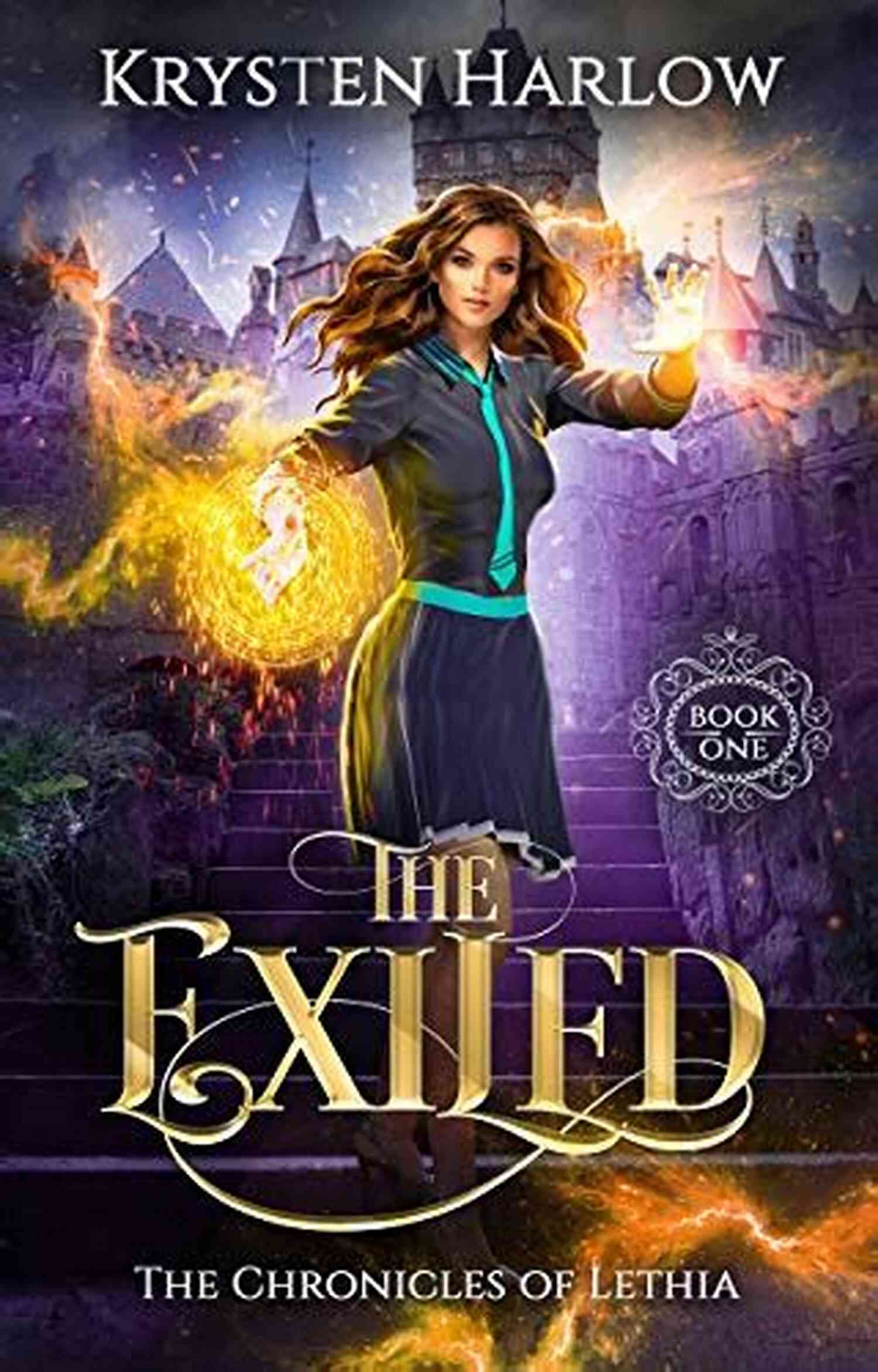 The Chronicles Of Lethia Novel Cover The Enthrallment: A YA Epic Fantasy Novel (The Chronicles Of Lethia 3)