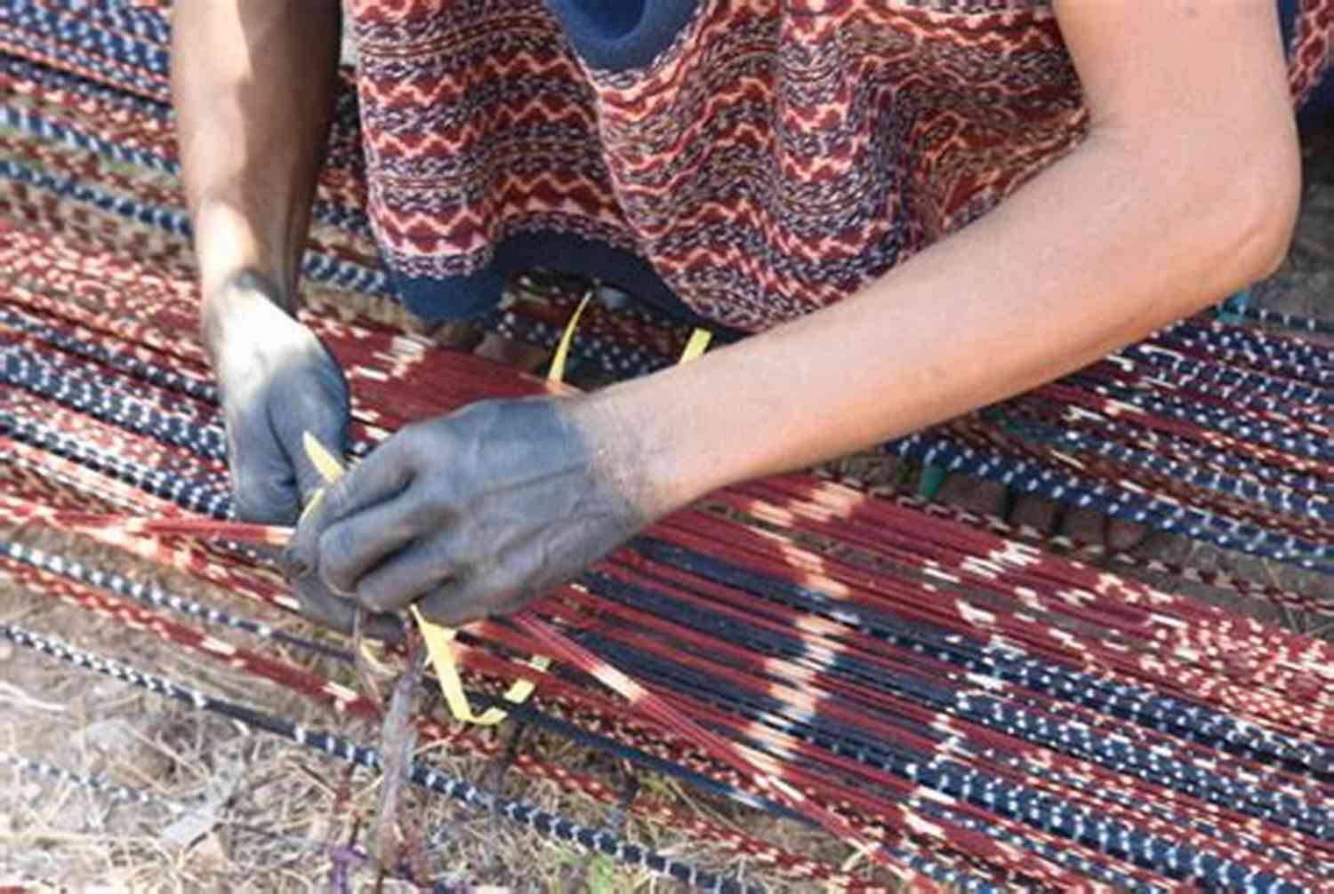 The Intricate Weaving Process Wool #3 (of 6) Preeti Shenoy