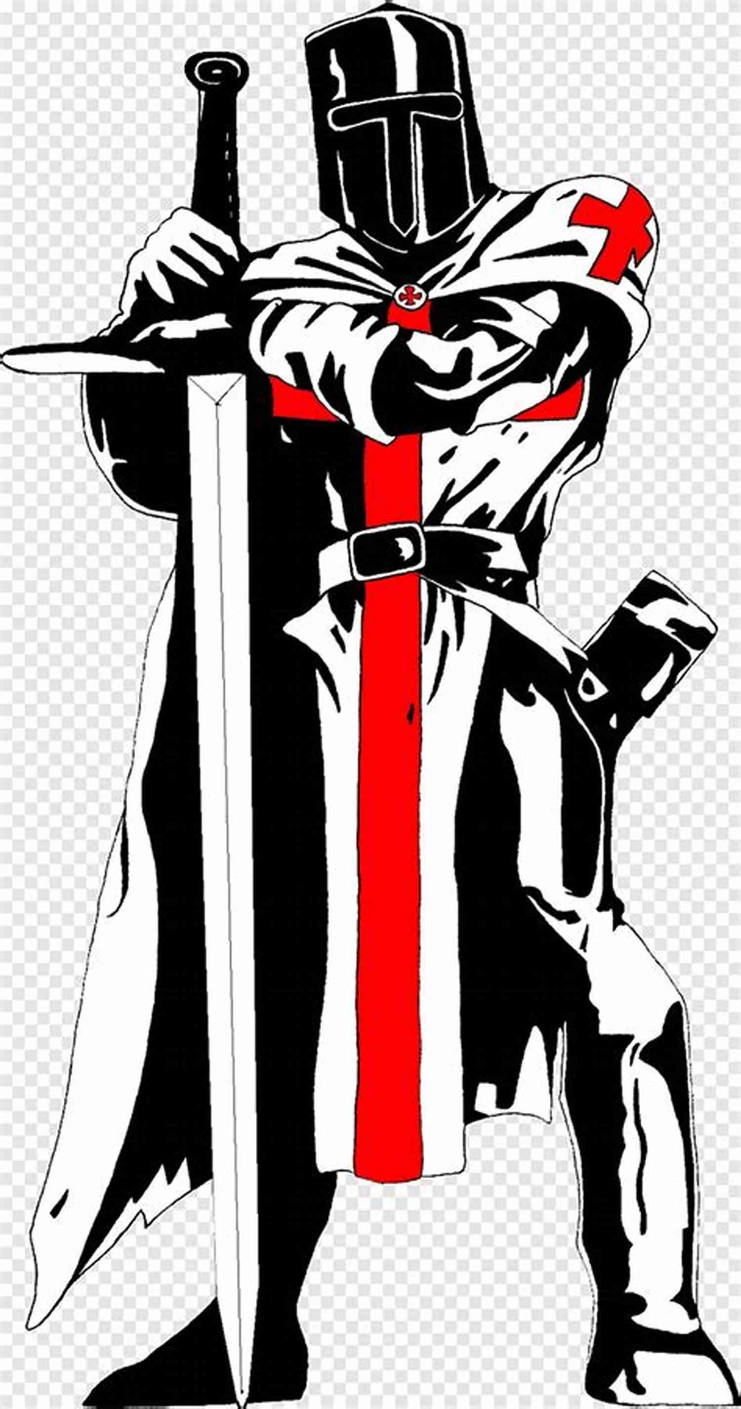 The Last Templar: A Depiction Of Medieval Knights Clad In Armor Holding Templar Banners The Last Templar (Templar 1)