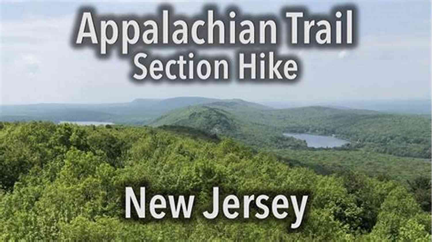 Waterfall On The Appalachian Trail In New Jersey Appalachian Trail In New Jersey Hiking Guide Camp Rd To Blue Mtn Lakes Rd