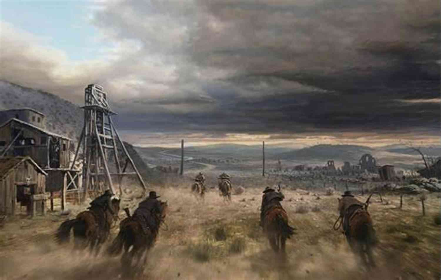 Wild West Landscape Breaking In The Cowboy (WEST Protection 8)