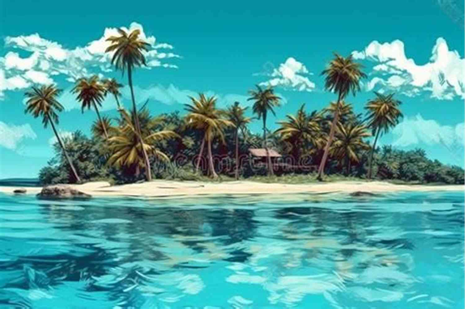 Wisteria Island A Tropical Paradise Of Crystal Clear Waters, Pristine Beaches, And Lush Vegetation Wisteria Island Rachel Hanna
